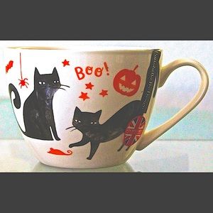 PORTOBELLO BY DESIGN MUG TRICK OR TREAT BLACK CAT